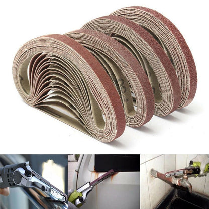 Power Sanding Belts for File Sander (330mm x 10mm)