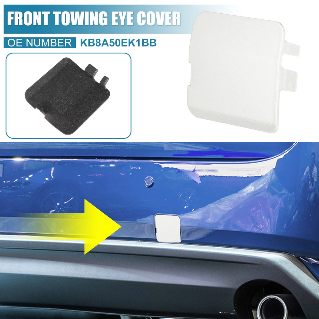 Rear Bumper Tow Hook Cover Hole Eye Cap Replacement for Mazda CX-5 (2017–2021)
