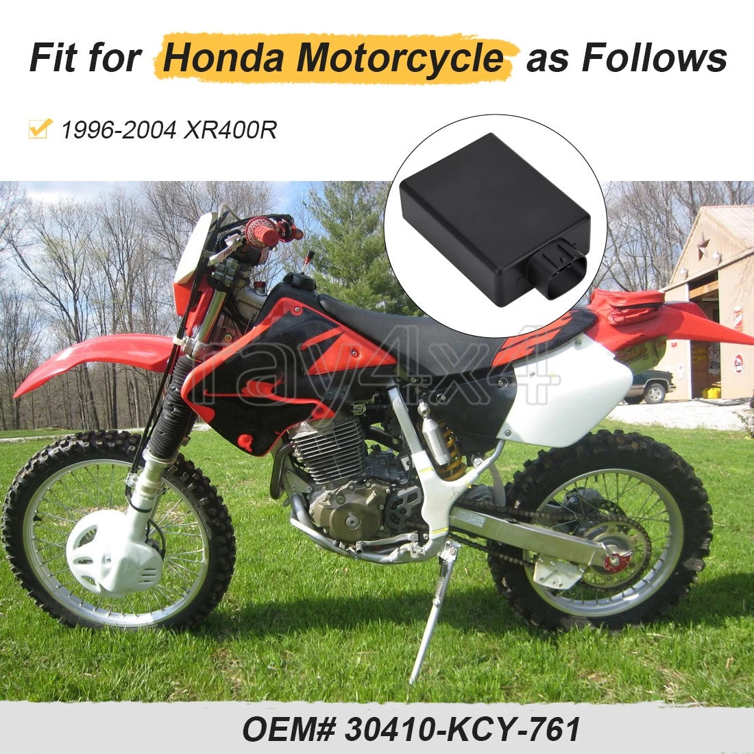 ECU CDI Ignition Control Unit for Honda XR400R (1996–2004)