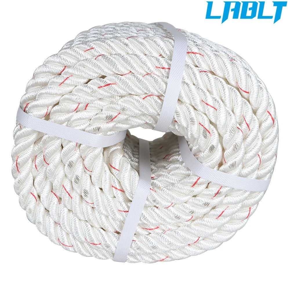 Double Braid Polyester Bull Rope for Arborist Rigging (2038Lb)