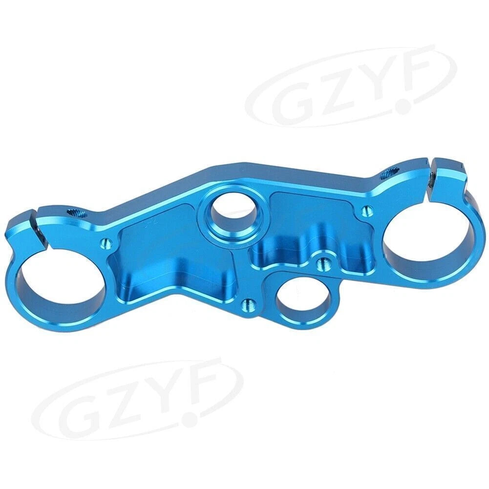 Triple Tree Upper Top Clamp for Suzuki GSXR 600 (2001–2003), GSXR 1000 Blue