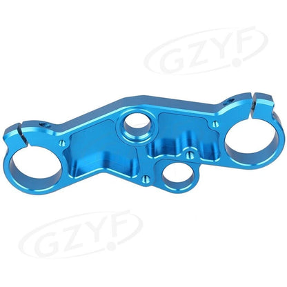 Triple Tree Upper Top Clamp for Suzuki GSXR 600 (2001–2003), GSXR 1000 Blue