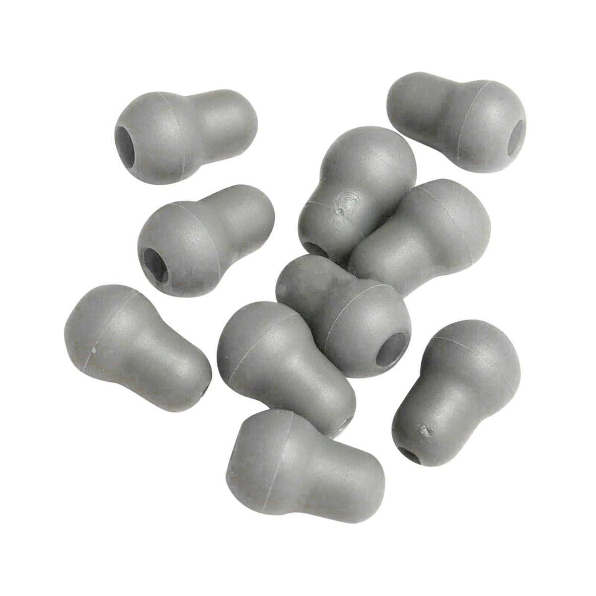 10Pcs Silicone Black Soft Eartips for Littmann Stethoscope (H)