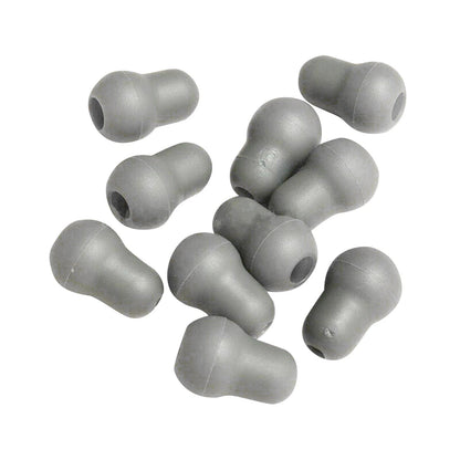 10Pcs Silicone Black Soft Eartips for Littmann Stethoscope (H)