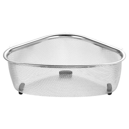 Stainless Steel Sink Strainer for Corner Placement