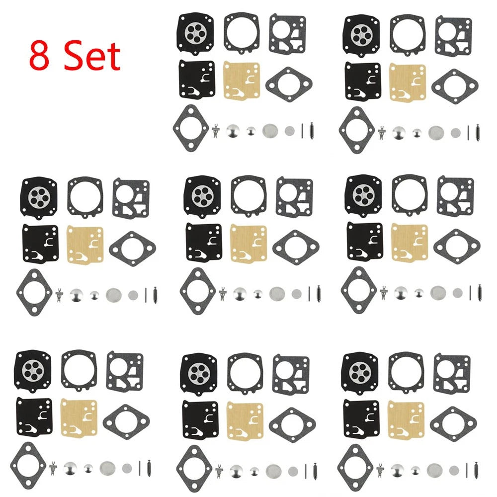 Set of 8 Carburetor Gasket Kit for Stihl 051 (RK-17HS, RK-23HS)