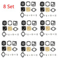 Set of 8 Carburetor Gasket Kit for Stihl 051 (RK-17HS, RK-23HS)