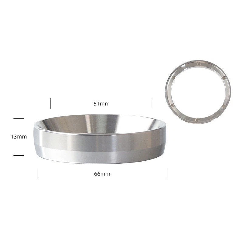 Dosing Ring for Espresso Portafilter 51/54MM Stainless Steel Anti-Spill