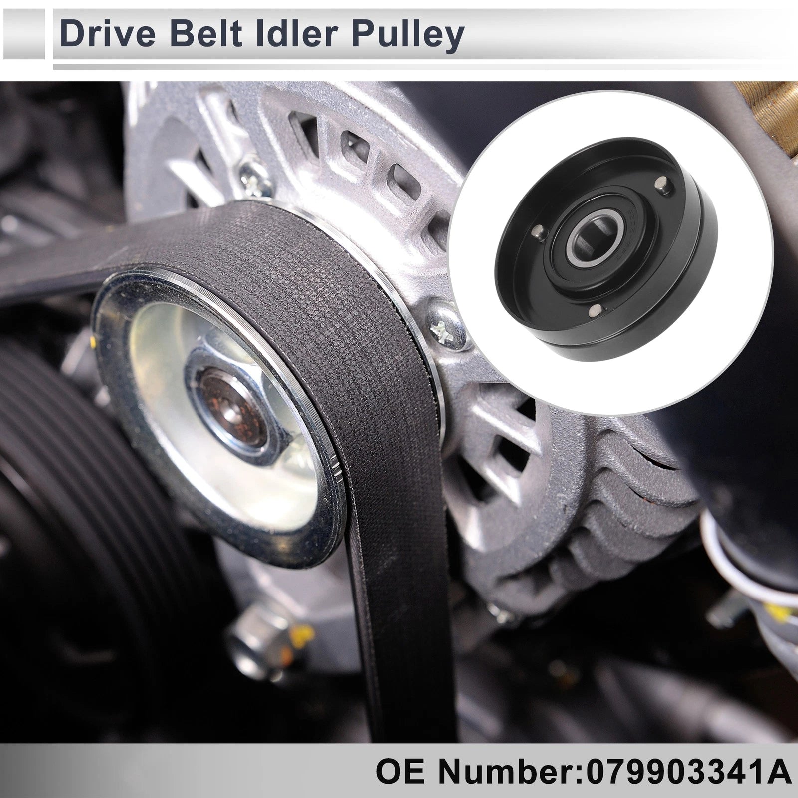 Drive Belt Idler Pulley Replacement for Audi A6 (2006–2011)