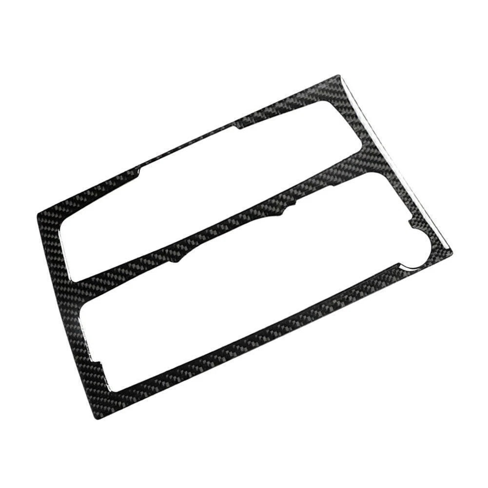 AC/CD Panel Frame Cover Trim for Audi A4 B8 A5 (2010–2016) Carbon Fiber