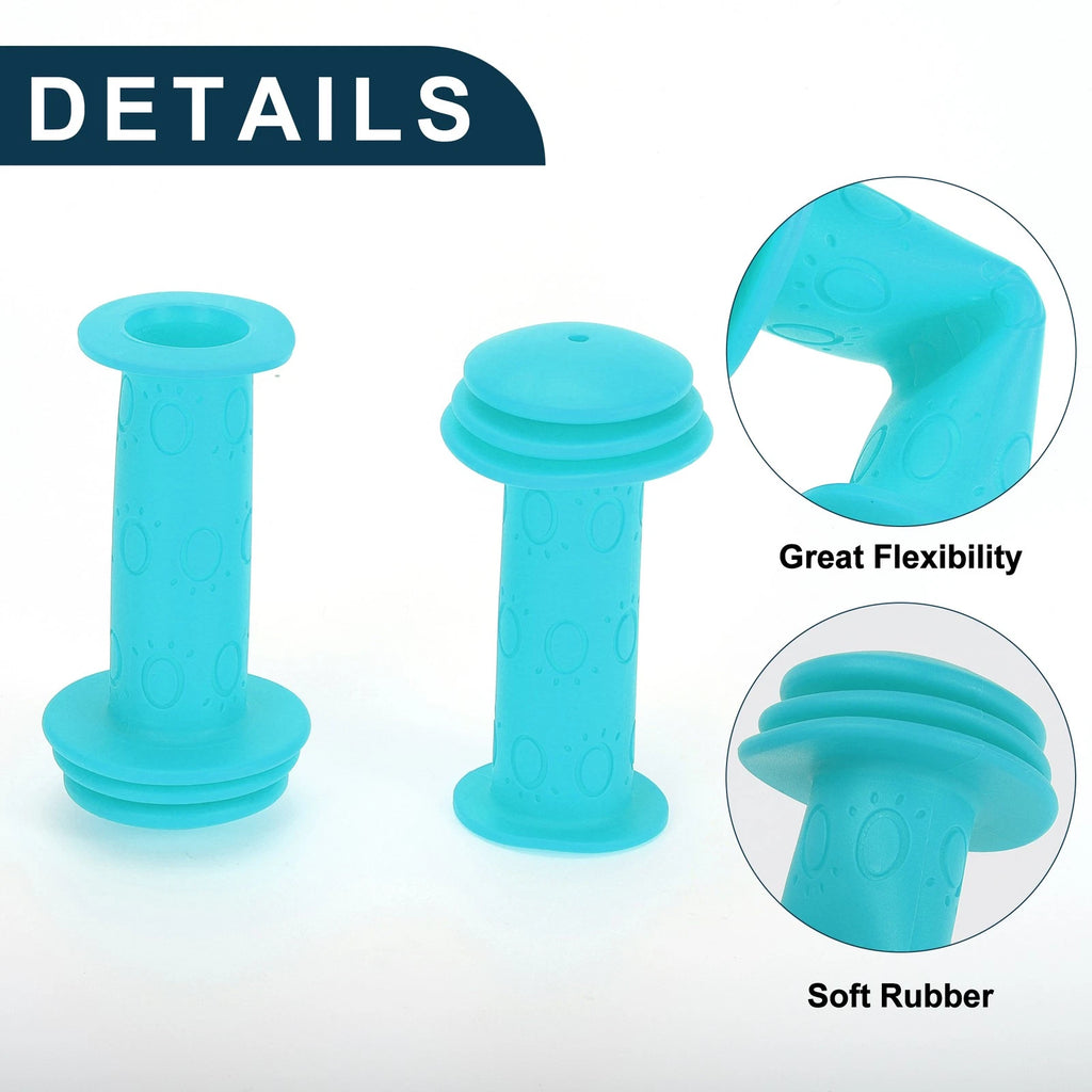Handlebar Grip Covers 95mm Lightweight MTB End Grips Protector for Bike Pair