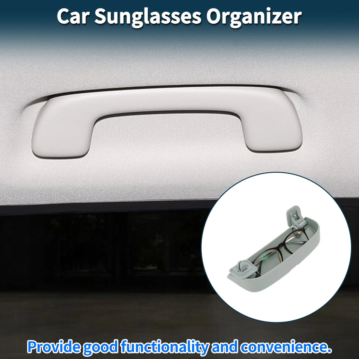 Car Sunglasses Case for Audi A5 (2012–2019) Eyeglasses Holder Storage Box