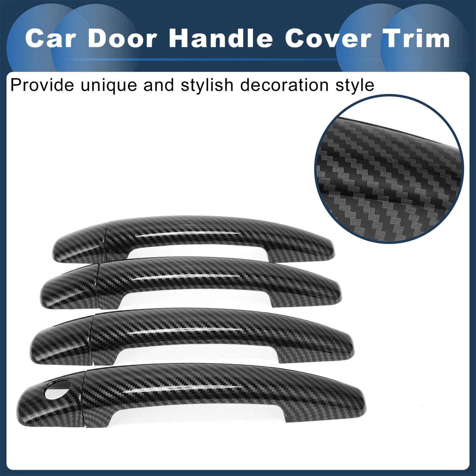 Door Handle Cover Trim Side Door Handle Replacement for Chevy Malibu (2013–2015)