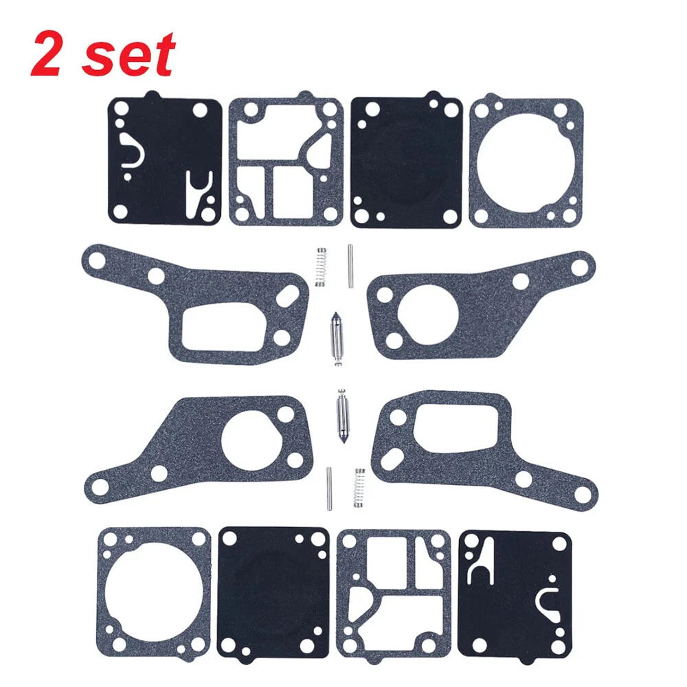 Set of 2 Carb Repair Kits for McCulloch Mini Mac 110 120 130 Zama RB19 M1M7