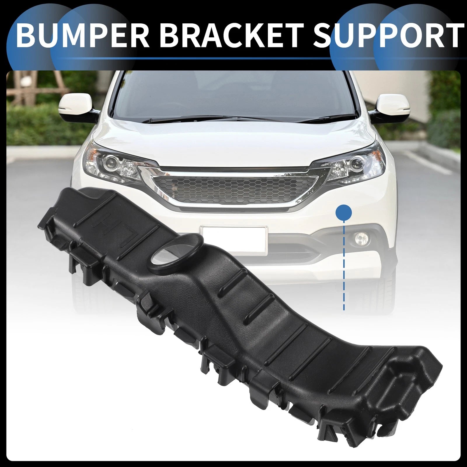 Left Front Bumper Retainer Bracket Replacement for Hyundai Venue (2020–2023)