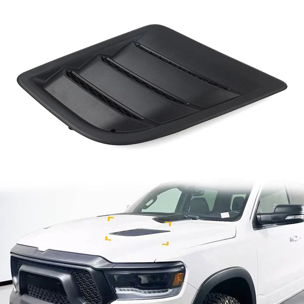 Left Side Hood Vent Bezel Grille Cover for Dodge Ram 1500 DT (2019–2024)