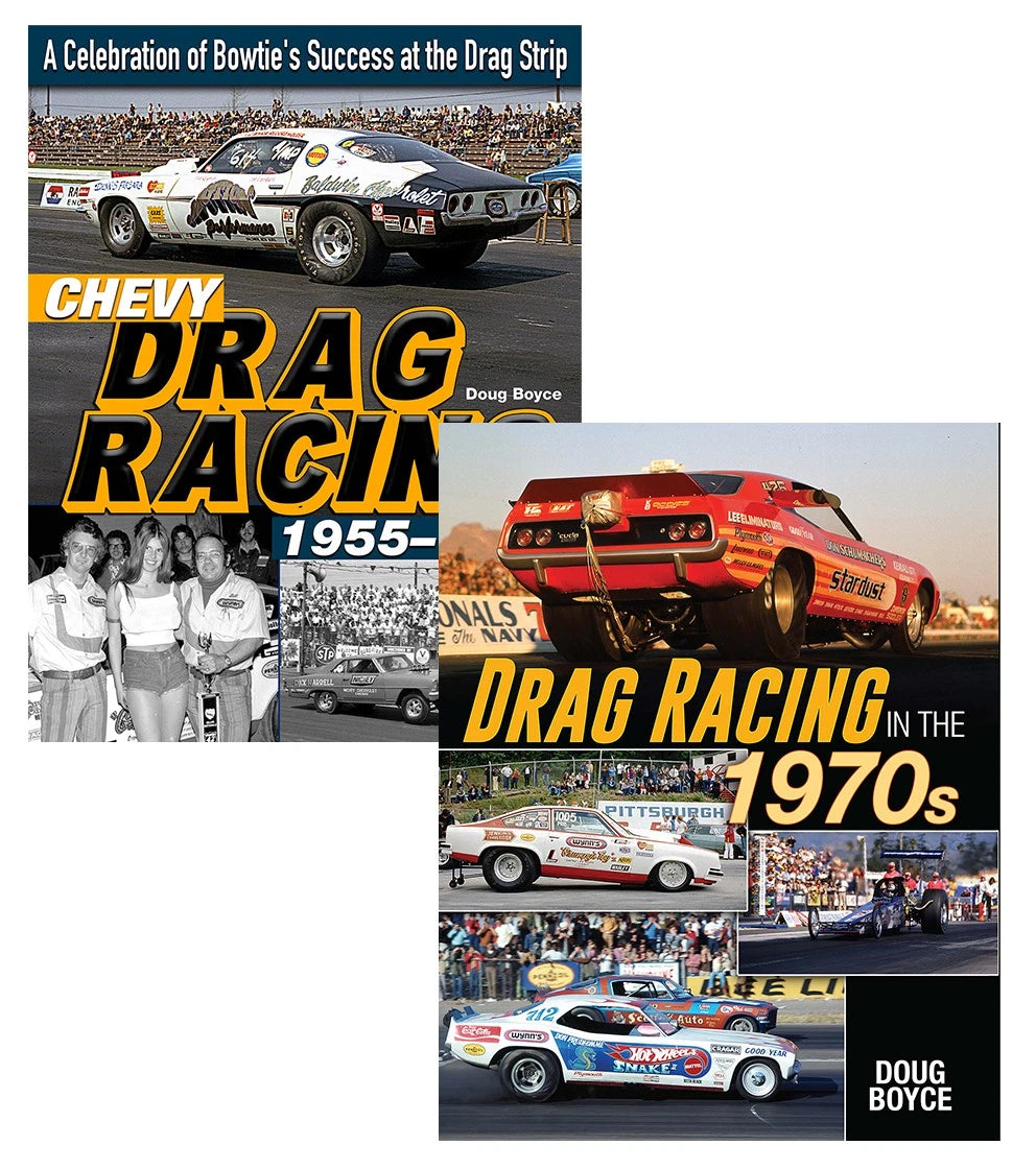 2-Book Set: Drag Racing & Chevy Legends (1955–1980)