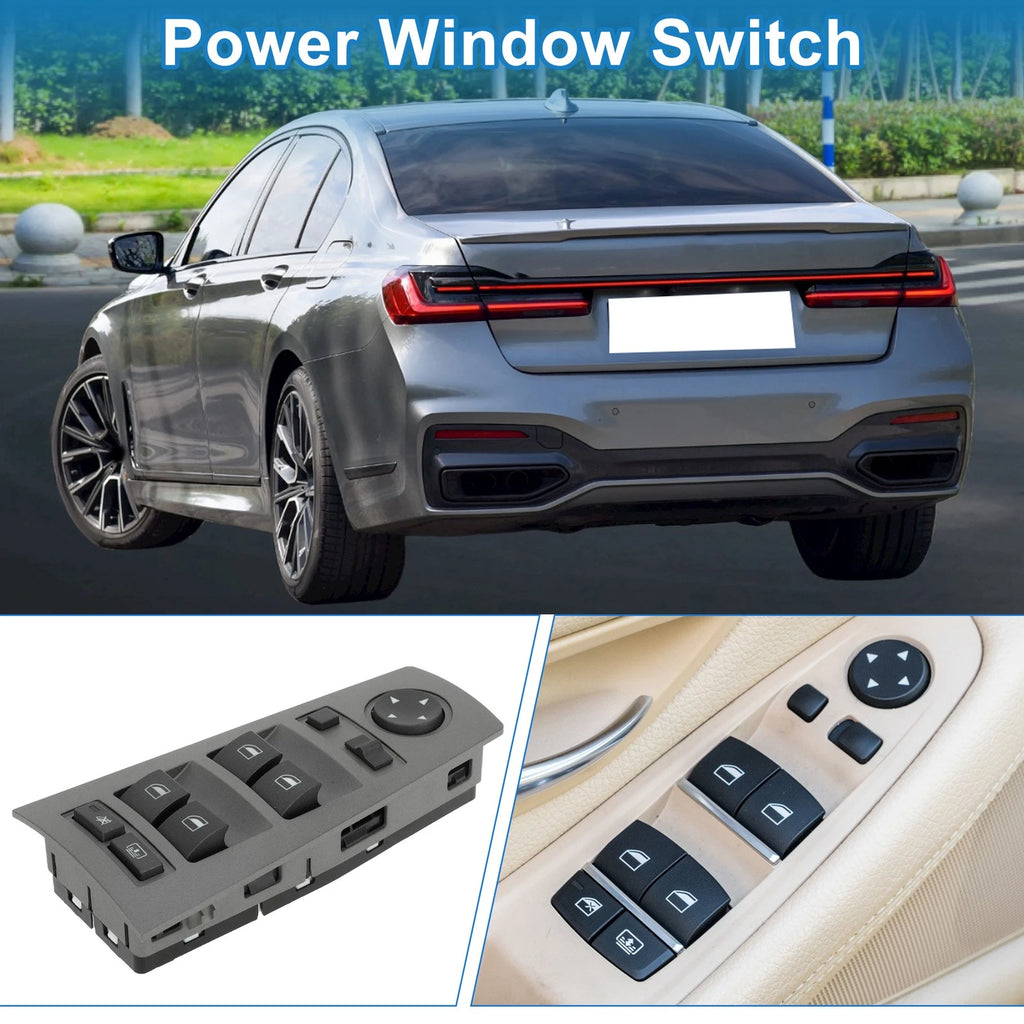 Front Driver Side Power Window Switch for BMW 745i (2002–2005)