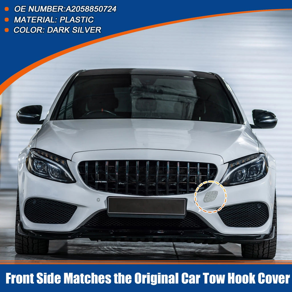 Front Tow Hook Cover Replacement for Mercedes-Benz A205 (2015–2020)