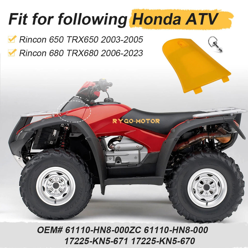 Utility Box Lid & Stud & Washer for Honda TRX650 TRX680 Rincon (2003–2023)