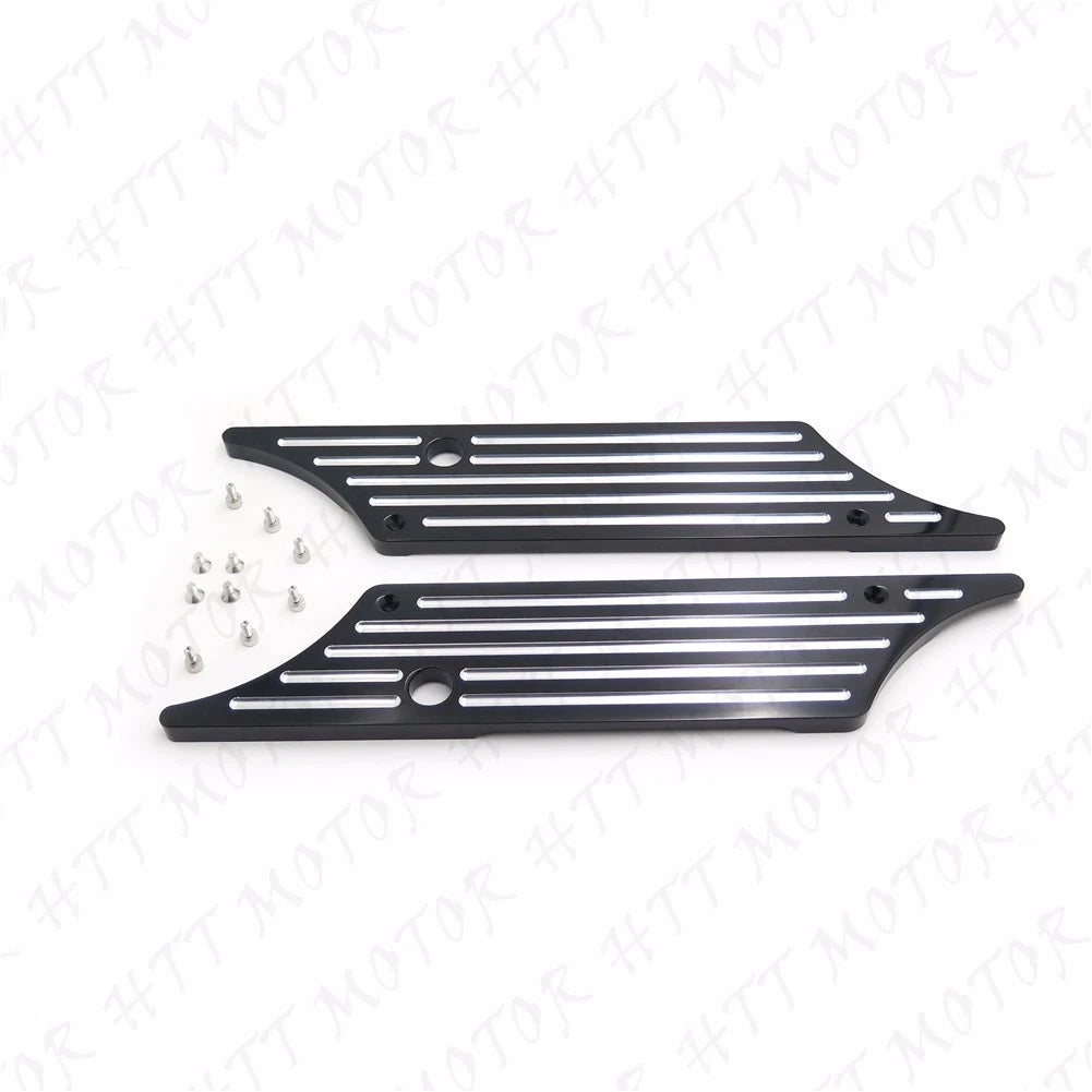 Edge Cut Saddlebag Latch Cover Kit for Harley Touring Electra Glide (2014–2023)