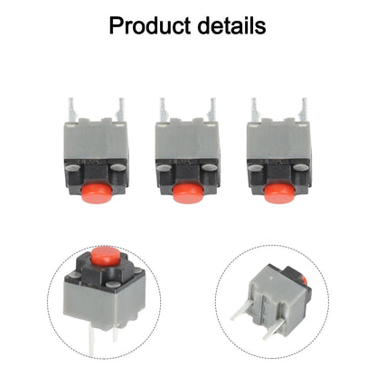 Set of 20 Red Touch Sensitive Mouse Switches 2 Pin for Home Appliance Projects