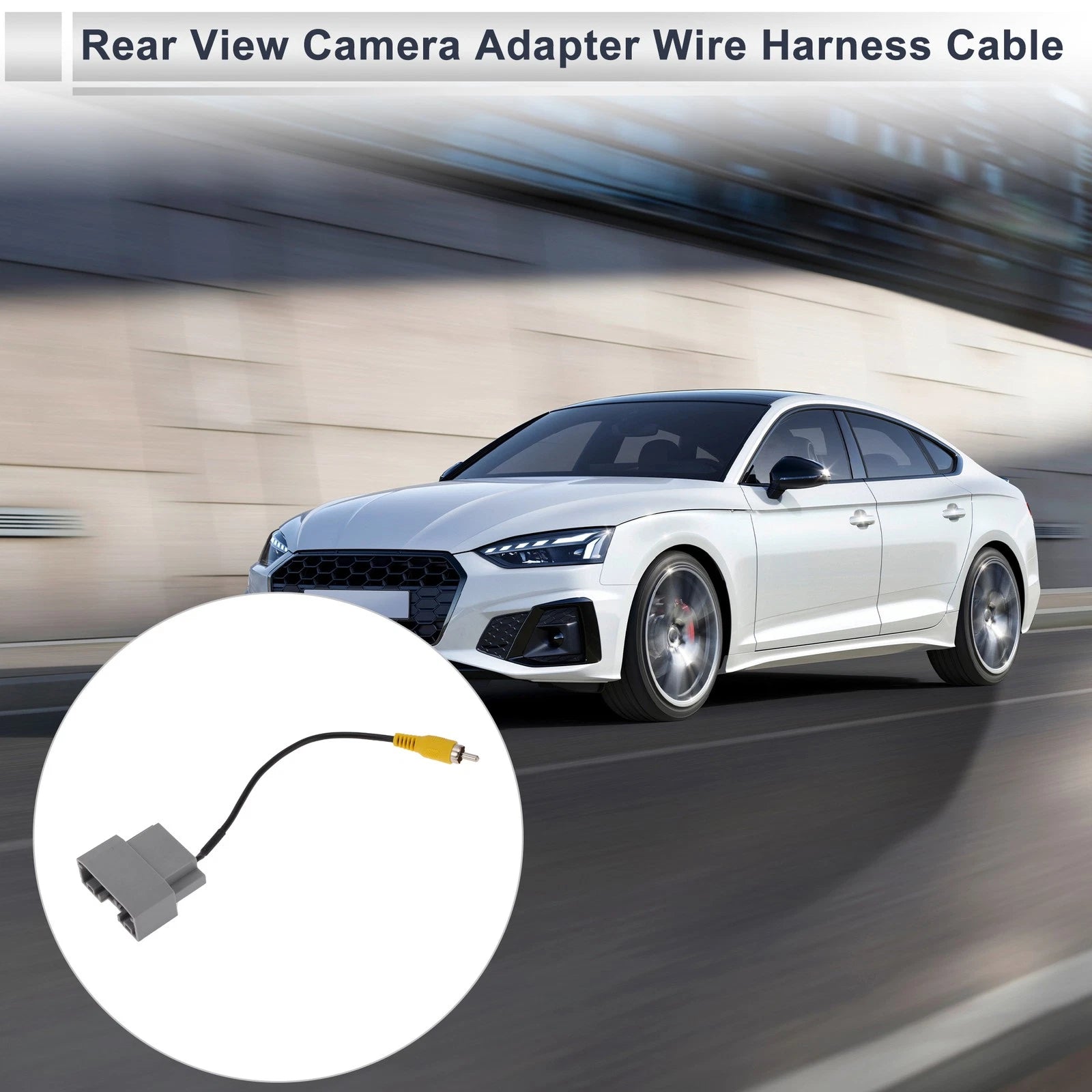 Rear View Camera Adapter Wire Harness Cable for Chrysler Aspen (2008–2009)