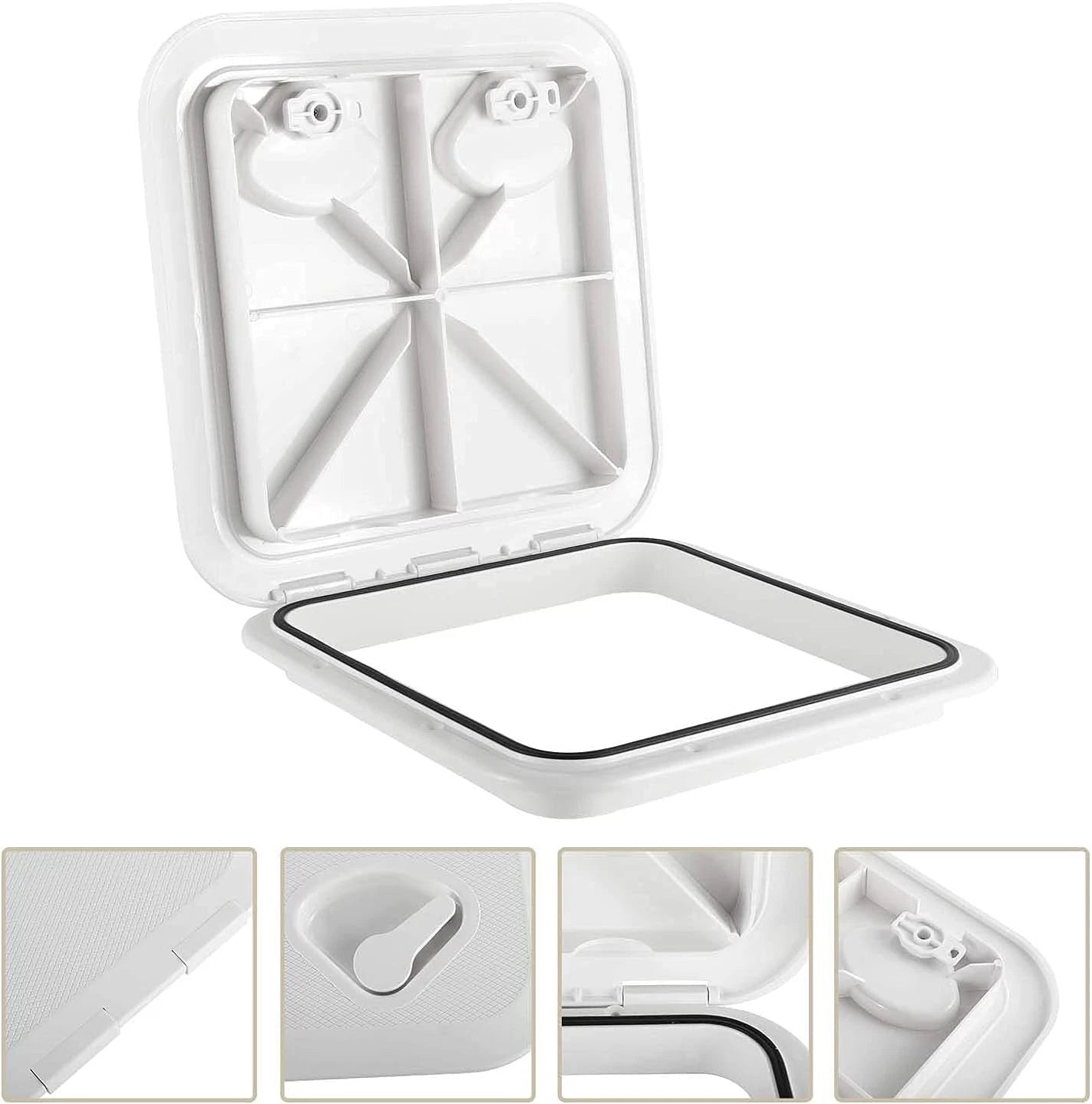 Deck Access Hatch for Marine Boats (14-3/4" x 14-1/2")