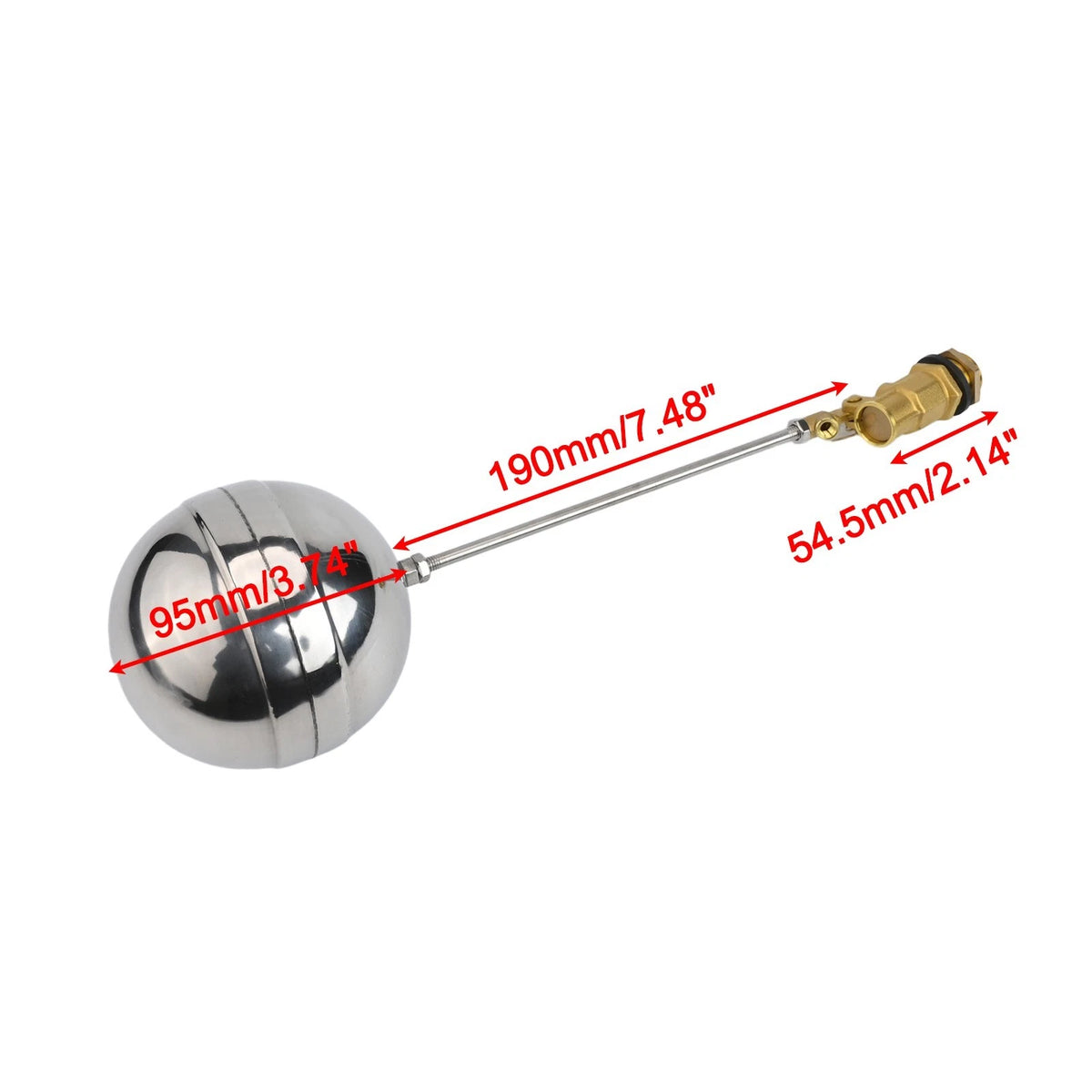 Float Valve with 95mm Diameter Ball for Reliable Water Control Solutions