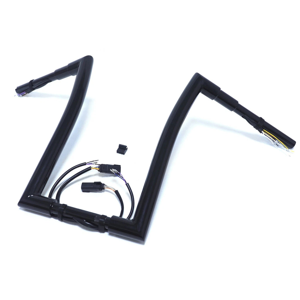 12" Prewired Handlebar for Harley-Davidson Road King FLHR (2008–2013)