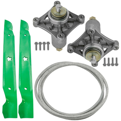 Deck Spindle Belt Rebuild Kit for Husqvarna YTA18542 YTA19K42 YTH2042 (42)