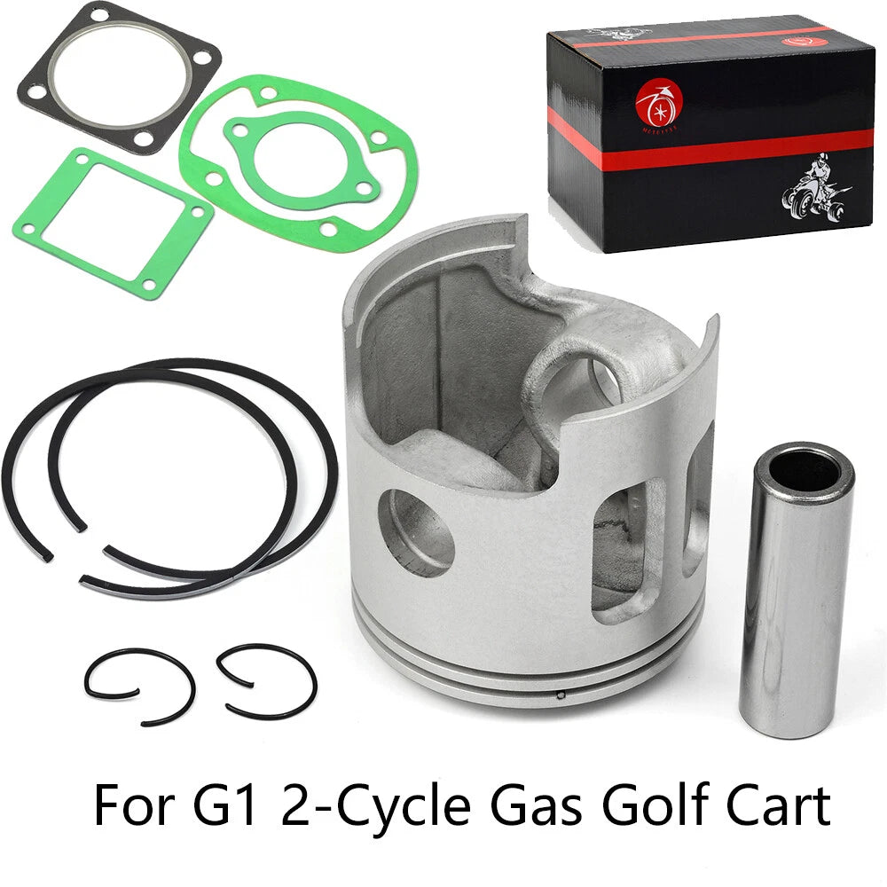 Oversize Piston Gasket Kit & Ring for Yamaha G1 Golf Cart (1978–1989)