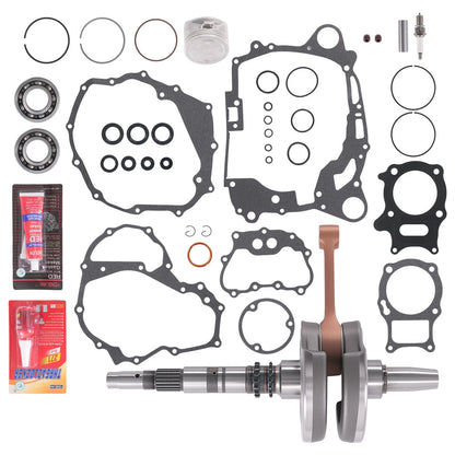 Engine Rebuild Kit for Honda TRX250 Recon (2002–2014) Crankshaft Piston Gasket