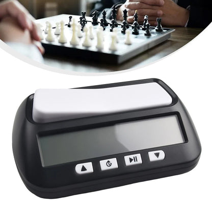 Compact Digital Timer for Chess Game Stopwatch with Alarm