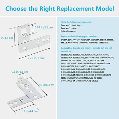 Dishwasher Replacement for Top Mount Models (Easy Installation)