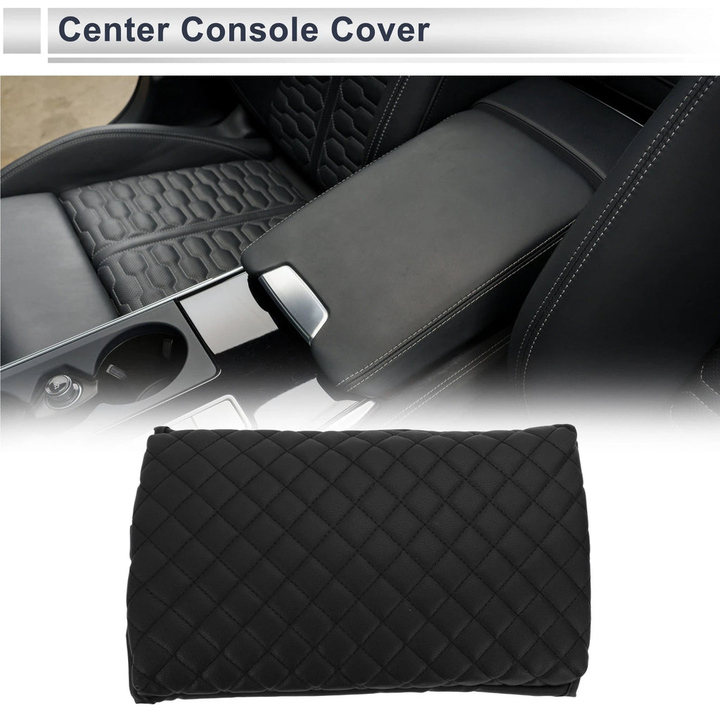 Center Console Cover for Tesla Model 3/Model Y (2017–2023) Black 1 Pc