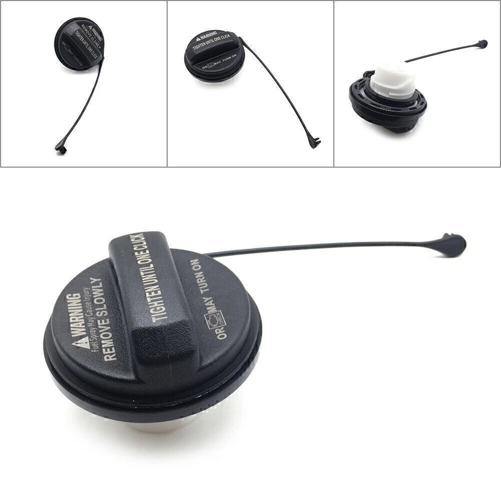 Tank Cap for KIA (2014–2019) 31010-3L600 Non-Locking Fuel Cap Black