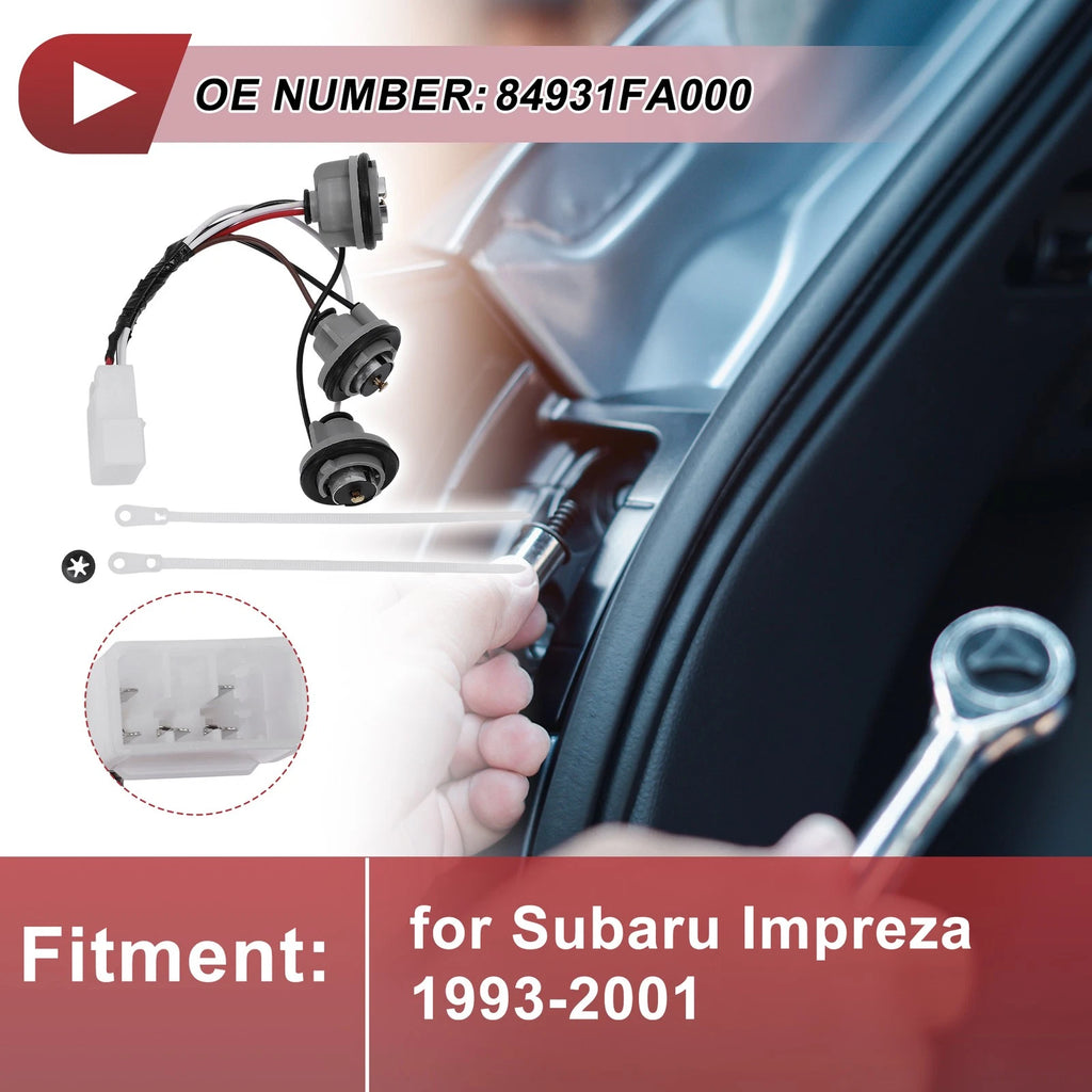 Tail Light Socket Wiring for Subaru Impreza (1993–2001) No. 84931FA000