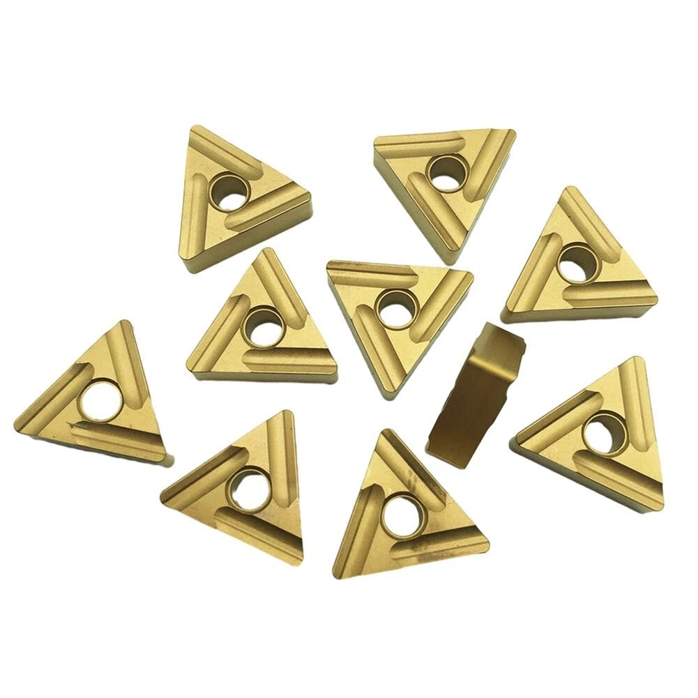 10pcs TNMG160408LS Carbide Turning Inserts for Various Machining Needs