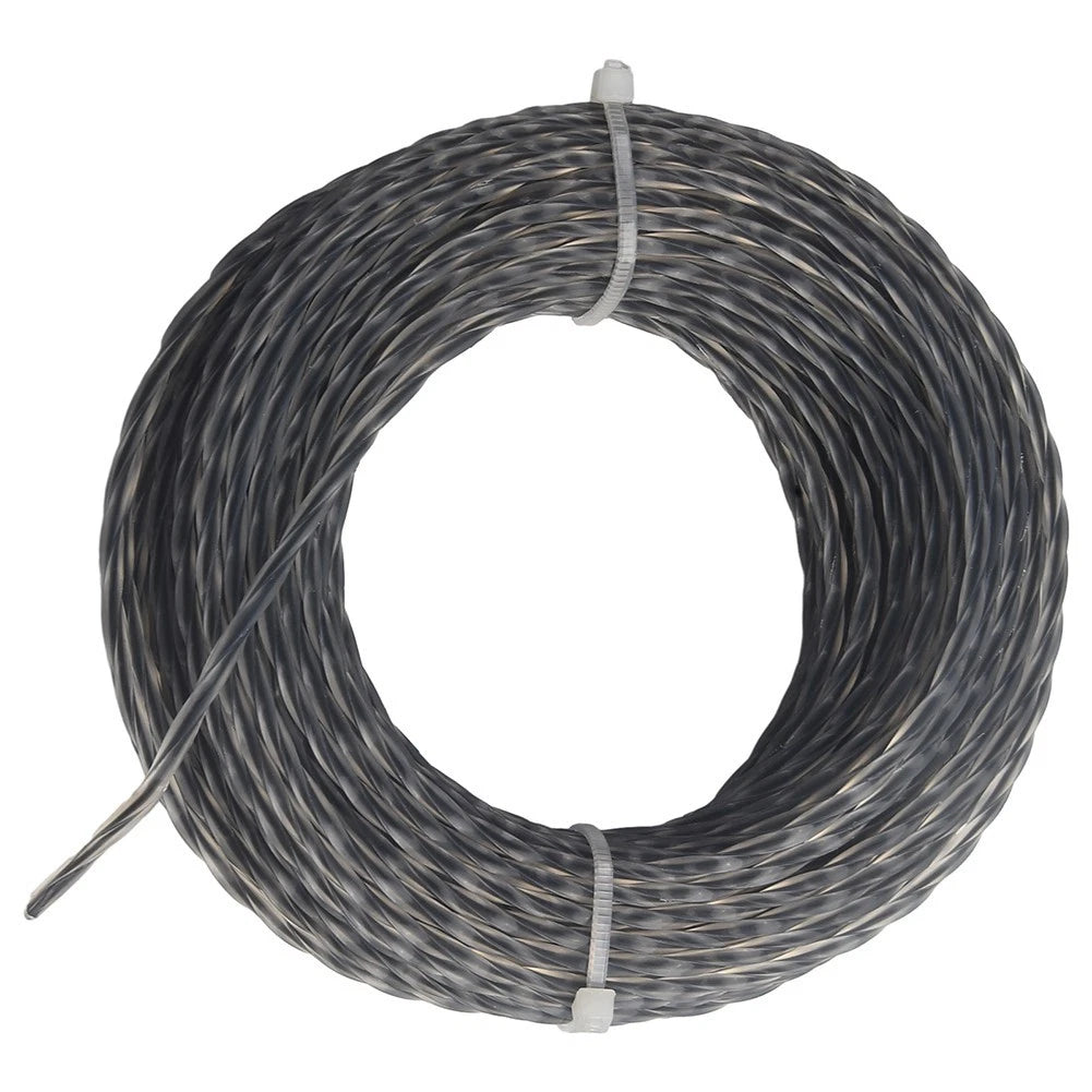 15 Meter Nylon Trimming Line for Lawnmower and Brush Cutter