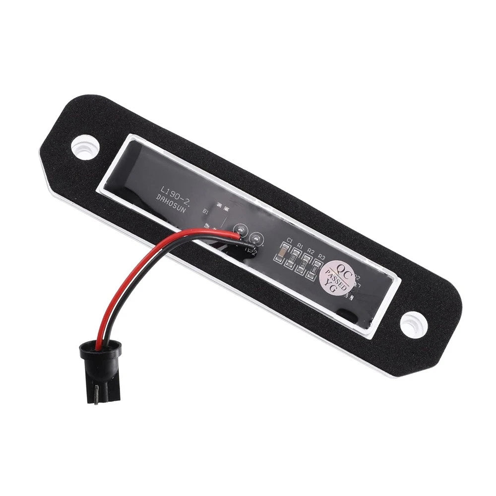 2X License Plate Lamp Rear Tag Light for Honda Civic (1992–2000)