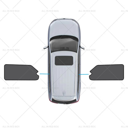 2X Rear Window Shades for LDV G10 (2014–Present) UVB & UVA Protection