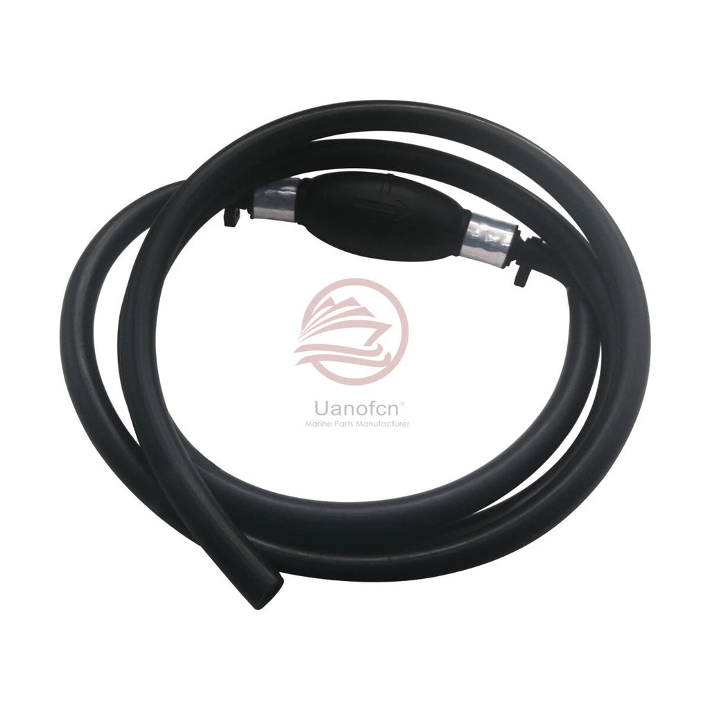3/8" Marine Outboard Boat Fuel Hose Line Assembly with Primer Bulb