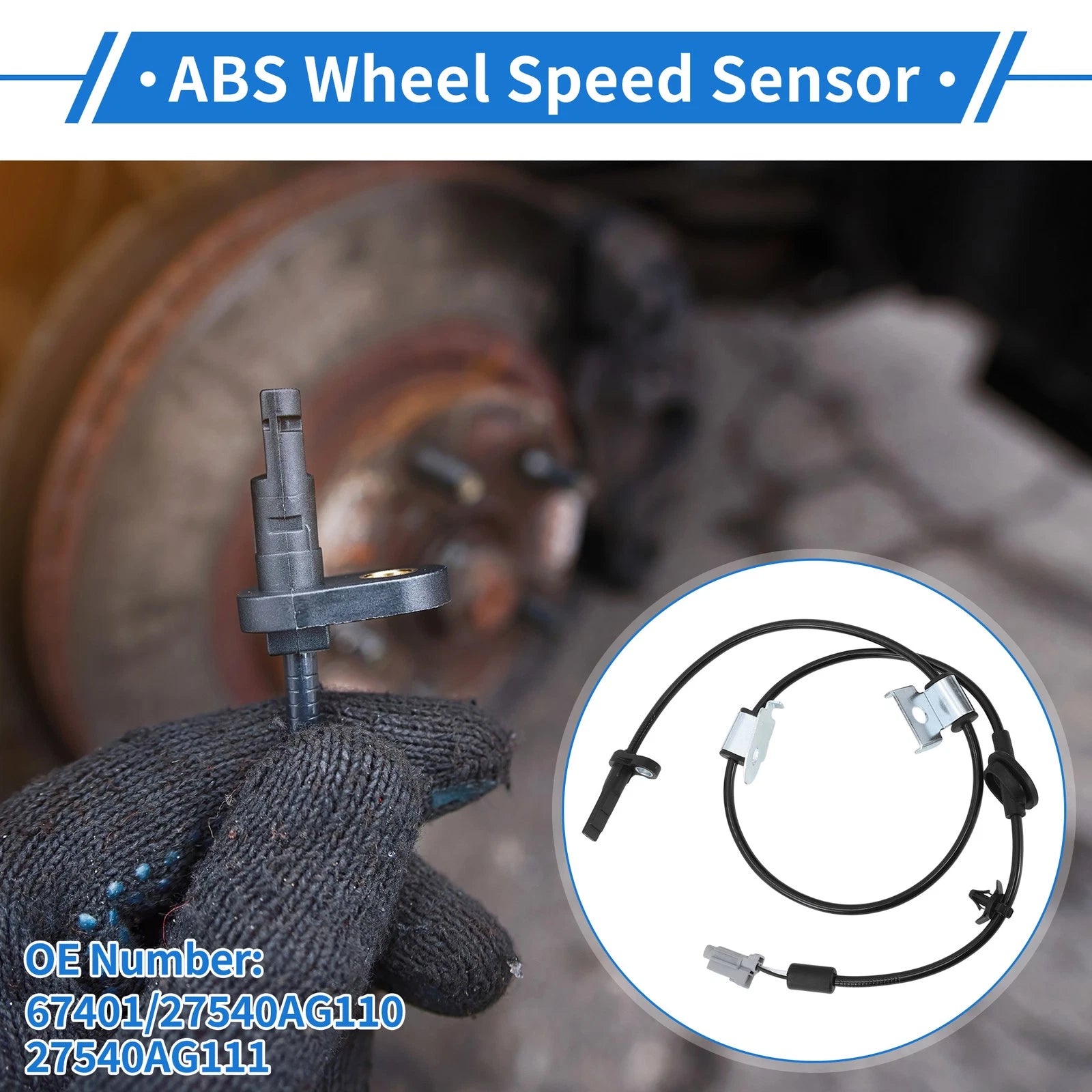 ABS Wheel Speed Sensor Replacement for Subaru Forester (2008–2012)