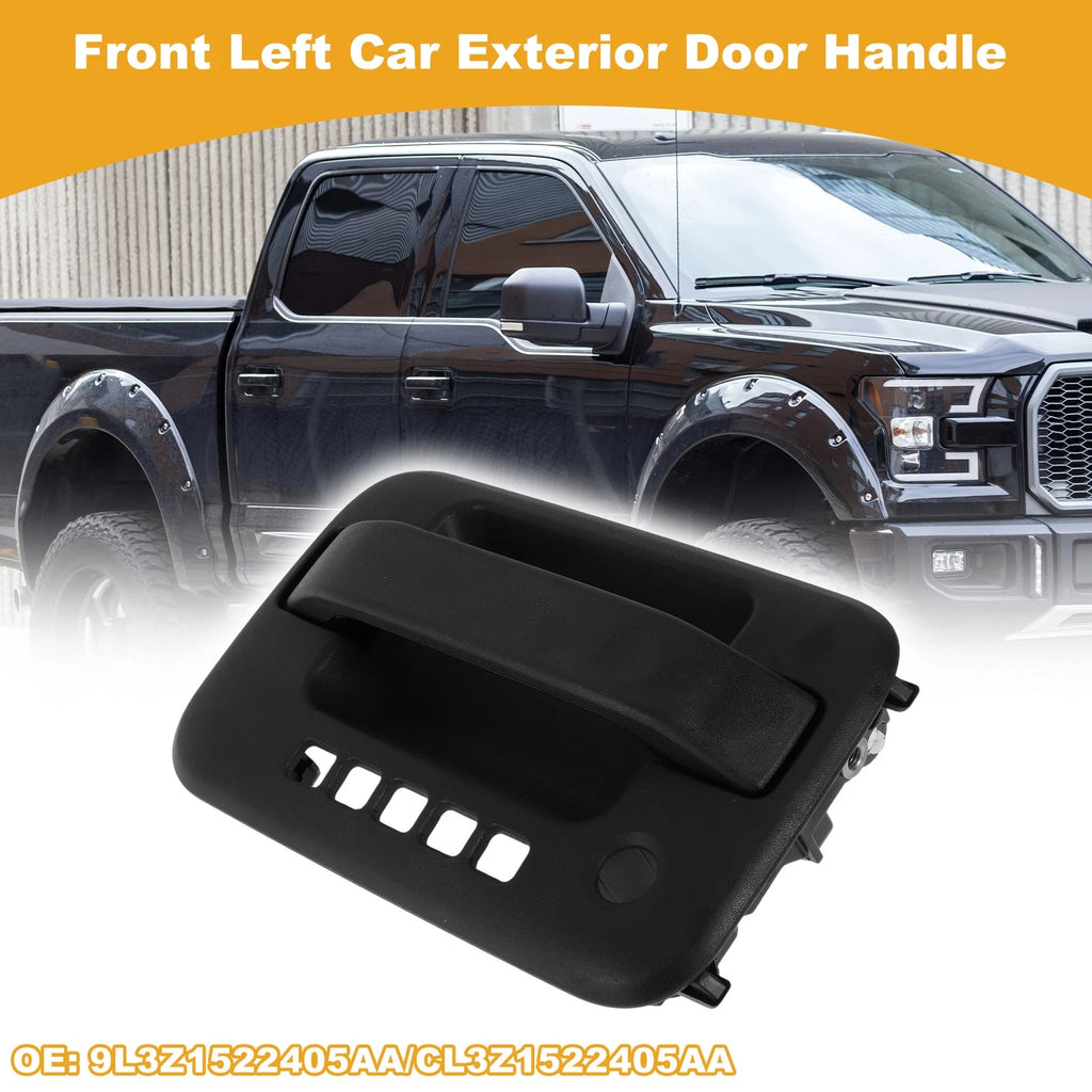 Exterior Door Handle Replacement for Ford F150 (2004–2014) Front Black