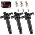 3X Ignition Coil & 3X Spark Plugs for Yamaha YXZ1000R (2016–2024)