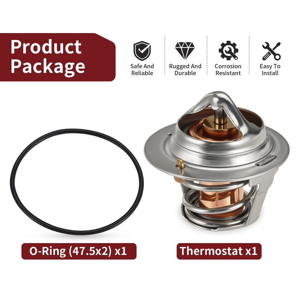 Thermostat & O-Ring for Honda XR650R (2000–2007) / CBR600F (1987–1990) 19300-ML7-003