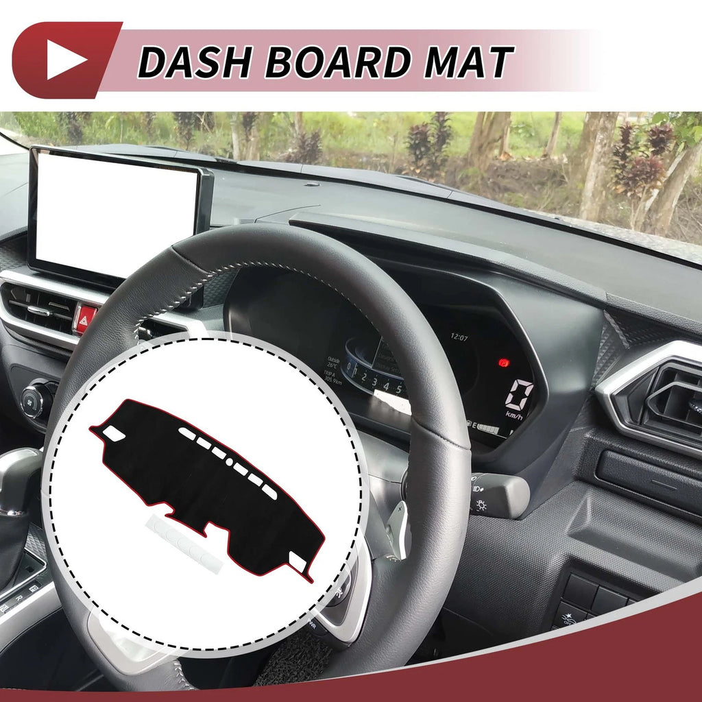 Dashboard Dash Cover Mat Replacement for Toyota Raize (2013–2020) Sun Pad