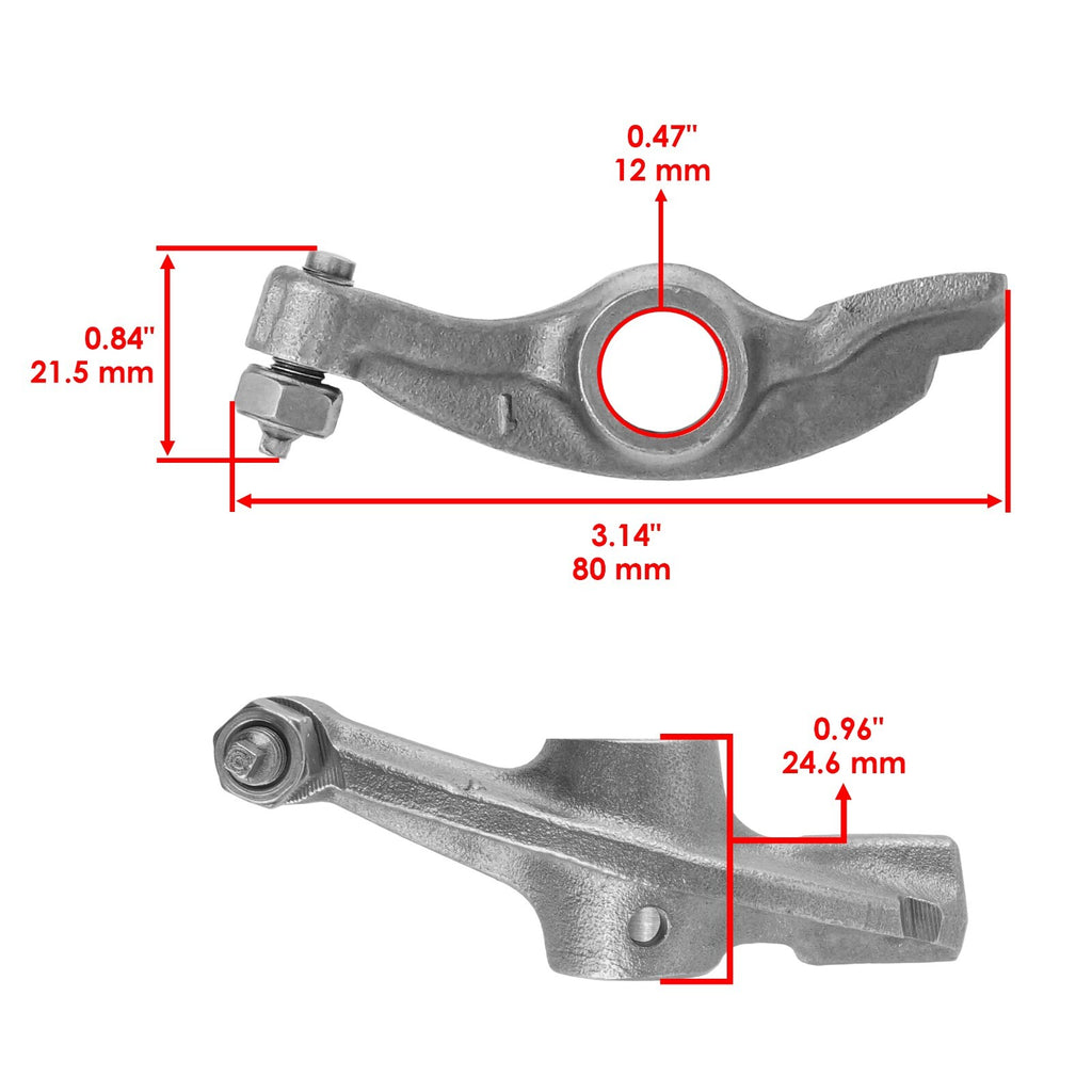 Exhaust Intake Valve Rocker Arm Replacement for Honda TRX300FW (1988–2000)