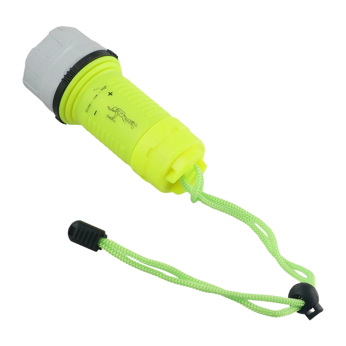 3X Diving Flashlight Torch with 3 Modes for Travel Hiking